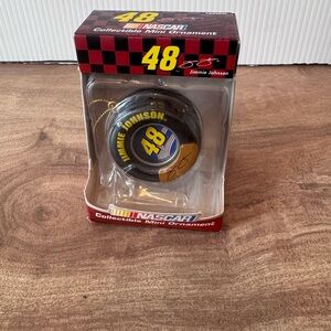 Nascar #48 Jimmie Johnson Mini Christmas Ornament Trevco 2004 Collectible